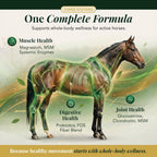 One complete formula supporting three systems: muscle health, digestive health and joint health